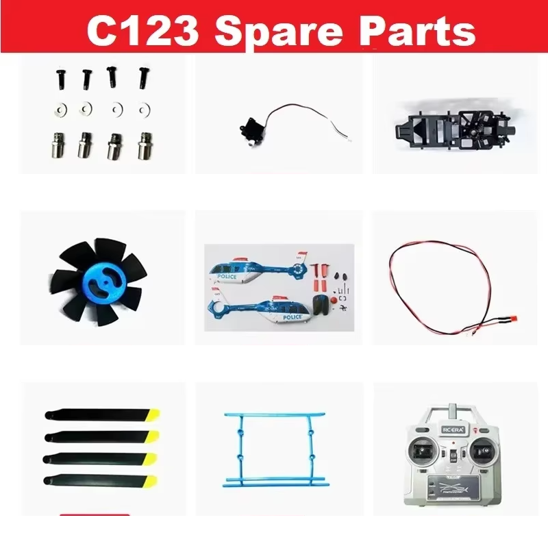 Rc Helicopter Blade - Ersatzteile Liste Für RC ERA C123